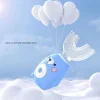 360° Sonic Electric Toothbrush for Kids Children U Shape Automatic Silicone Tooth Brush Smart Timer Rechargeable Blue Light IPX7 3